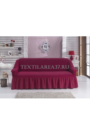 Чехол на трехместный диван 16 (фуксия)
